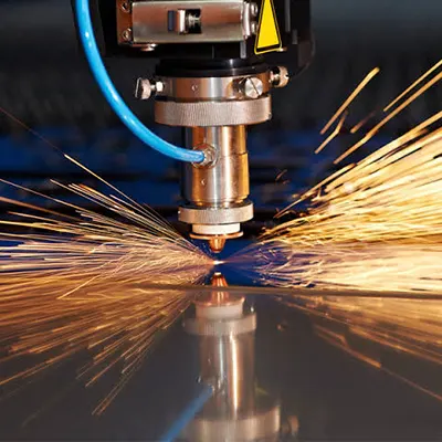 Corte a Laser em Peças de Aço